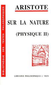 Cover of: Sur la nature by Aristotle