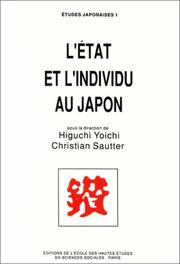 Cover of: L' Etat et l'individu au Japon
