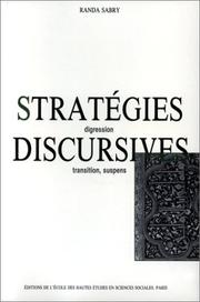 Stratégies discursives by Randa Sabry