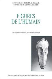 Cover of: Figures de l'humain: les représentations de l'anthropologie