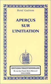 Aperçus sur l'initiation by René Guénon