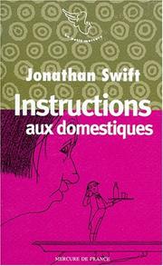 Cover of: Instructions aux domestiques