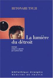 Cover of: La Lumière du détroit