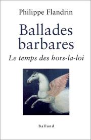 Cover of: Ballades barbares