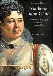 Cover of: Madame Sans-Gêne by Christophe Nagyos