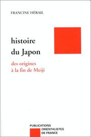 Cover of: Histoire du Japon by Francine Hérail