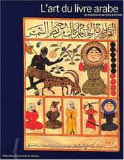 Cover of: L'art du livre arabe