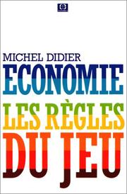 Cover of: Economie: les règles du jeu