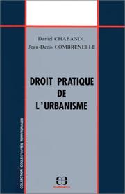 Cover of: Droit pratique de l'urbanisme