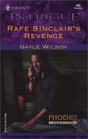 Cover of: Rafe Sinclair's Revenge  (phoenix brotherhood) by Gayle Wilson