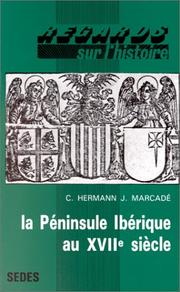 Cover of: La péninsule ibérique au XVIIe siècle