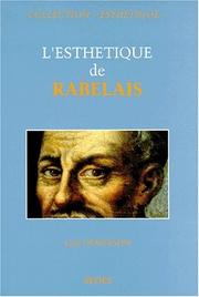 Cover of: L' esthétique de Rabelais