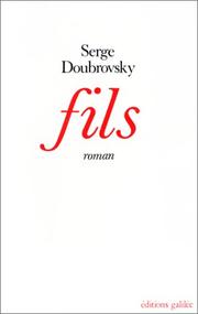 Cover of: Fils by Serge Doubrovsky