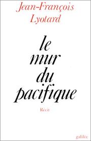 Cover of: Le Mur du Pacifique