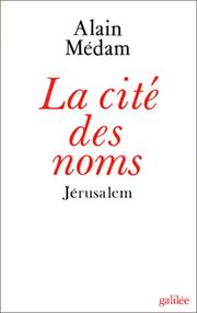 Cover of: La cité des noms