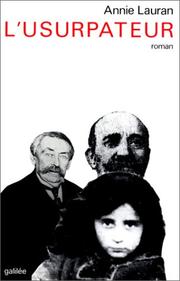 Cover of: L' usurpateur: roman