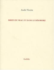 Cover of: Brefs en vrac et dans le désordre