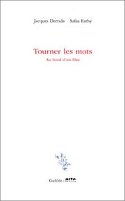 Cover of: Tourner les mots: au bord d'un film
