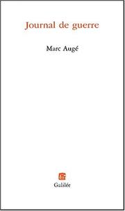 Cover of: Journal de guerre by Marc Augé