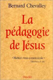 Cover of: La pédagogie de Jésus