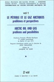 Cover of: Le pétrole et le gaz arctiques | Fondation francМ§aise d