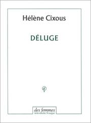 Cover of: Déluge by Hélène Cixous