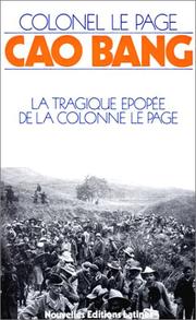 Cover of: Cao-Bang by Marcel Le Page