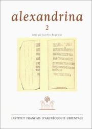Cover of Alexandrina