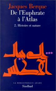 Cover of: De l'Euphrate à l'Atlas