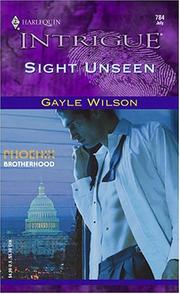 Cover of: Sight unseen