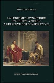 La légitimité dynastique d'Auguste à Néron à l'épreuve des conspirations cover