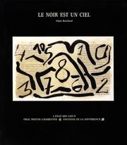 Cover of: Le noir est un ciel by Alain Bonfand