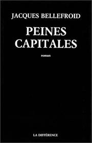Cover of: Peines capitales: roman