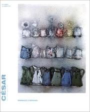 Cover of: César: natures mortes, hommage à Morandi