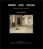 Cover of: Hérubel, Bajić, Touyard