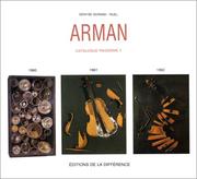 Cover of: Arman by Denyse Durand-Ruel