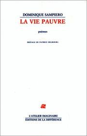 Cover of: La vie pauvre: poèmes