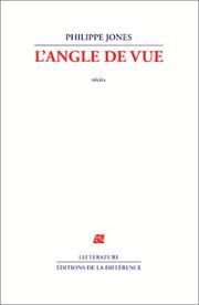 Cover of: L' angle de vue: récits