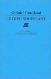 Cover of: Le dieu souffrant: poèmes