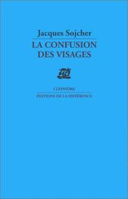 Cover of: La confusion des visages: poèmes