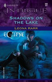 Cover of: Shadows on the lake by Leona Karr