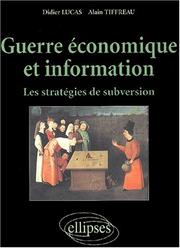 Cover of: Guerre économique et information