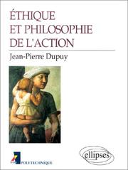 Cover of: Ethique et philosophie de l'action