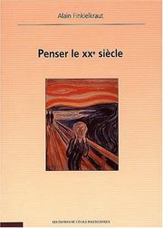 Cover of: Penser le XXe siècle