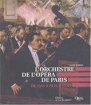 L' orchestre de l'Opéra de Paris by Agnès Terrier