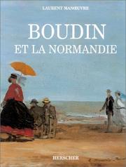 Cover of: Boudin et la Normandie