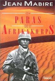 Cover of: Les paras de l'Afrikakorps