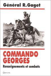 Cover of: Commando Georges: renseignements et combats