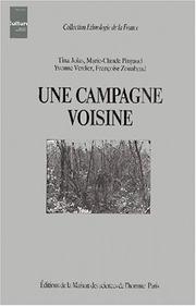 Cover of: Une Campagne voisine by Tina Jolas ... [et al.].