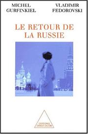 Cover of: Le retour de la Russie